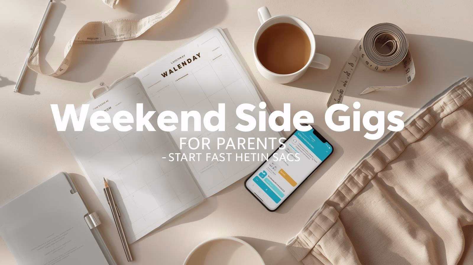Weekend Side Gigs for Parents: Realistic Starting Points